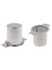 High Quality Tea Infuser Stainless Steel Coffee Tea Strainer Grid Binaural Net Leak Tea Mesh Tea Filter Tea Accessory