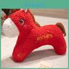 Plush Horse Toy For Chinese New Year Celebration With Soft Cotton Fill For Holiday Decor