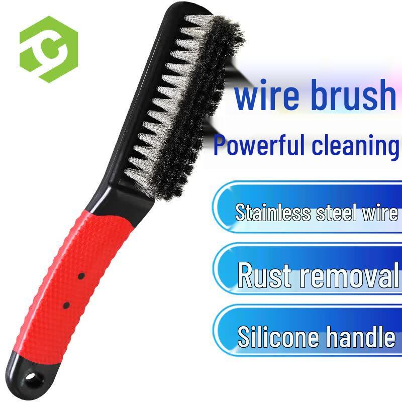 Multi-purpose Long Handle Soft Wire Cleaning Brush