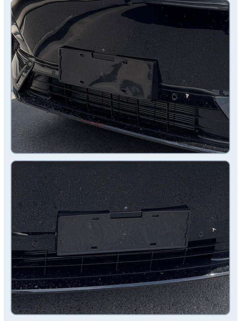 Xiaopeng X9 Electric Vehicle New Energy License Plate Frame & Holder