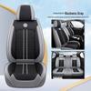 Universal Full Coverage Leather Ice Silk Car Seat Cushion - Four Seasons Use