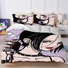 Blast Osaki Nana Smoking Comic Duvet Cover Set Soft Wash Bed 3 Piece Summer Comfortable Student Dormitory Home Baby Bedding Best