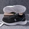 Shoes men's 2025 spring new fly-woven mesh breathable single shoes foreign trade soft sole comfortable casual shoes men's shoes