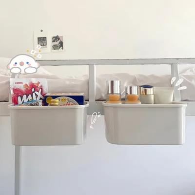 Cesta Pendurada Grande Capacidade ao Lado da Cama Sem Necessidade de Furar Prateleira Berço Armazenamento Cerca para Fraldas de Bebê Caixa de Mesa Cestas Penduradas ao Lado da Cama