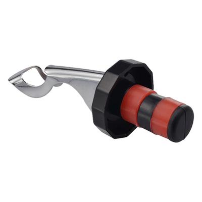 Tapón de Vino Negro Rojo Corcho de Botella Silicona Sellado Hermético a Prueba de Fugas Vacío Reutilizable Bebida