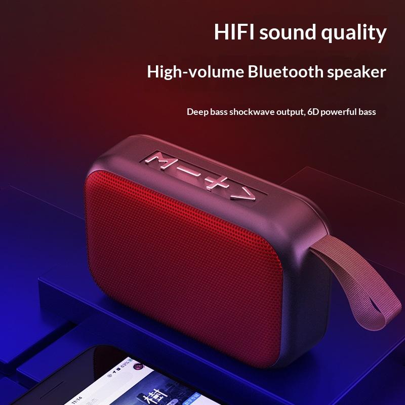 G2 Portable Outdoor Bluetooth 5.0 Speaker - Oxford Mini Loudspeaker, 3D Surround Hifi Wireless Sound Box