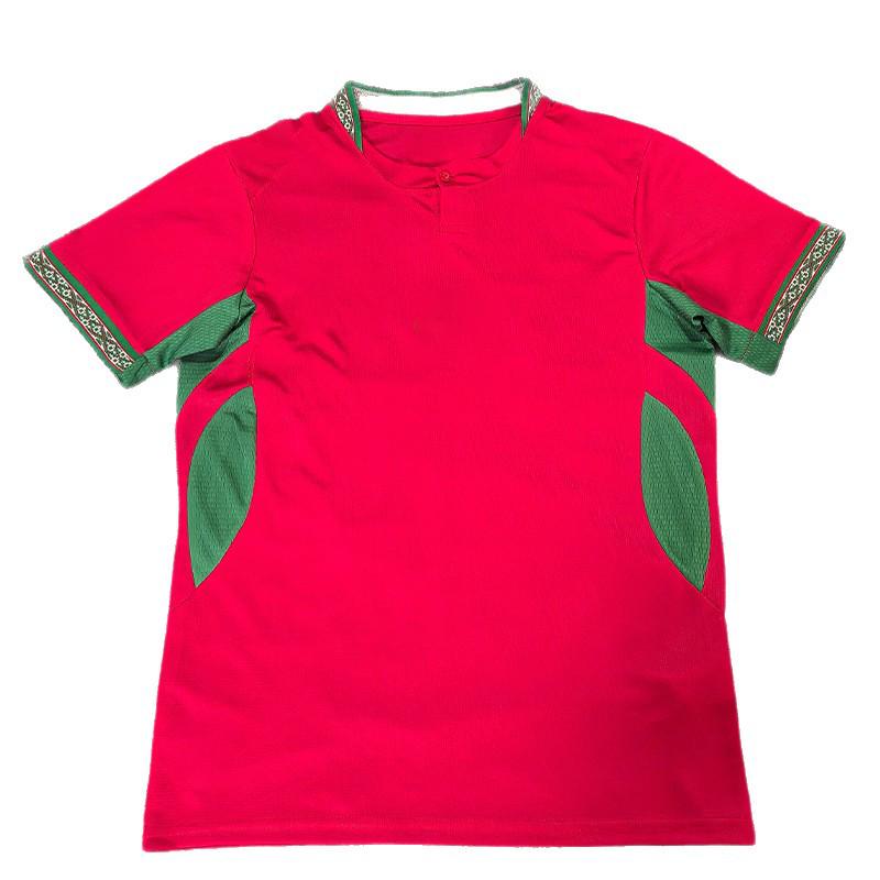 Morocco Home Fan Edition Jersey, Short Sleeve, S-4XL