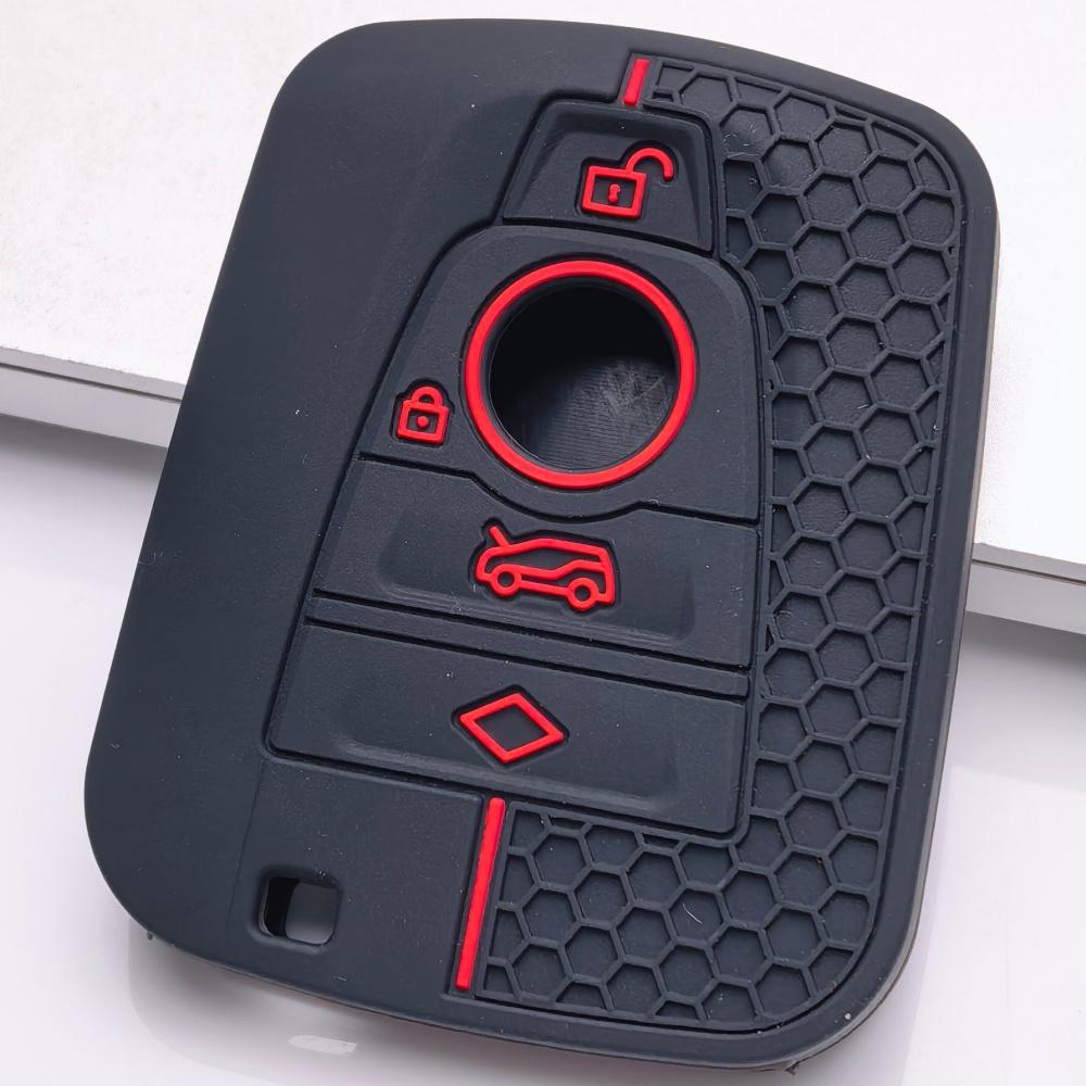 Copri Telecomando per BMW i3 i8 Anti-Graffio Antiurto Guscio Protettivo Portachiavi Struttura Antiurto Texture Morbida al Tatto Design Facile da Installare