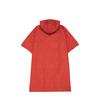 Kodak Padded Hoodie Poncho Red