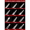 Compact Screwdriver Bit Set Magnetic Double for Head Screwdriver Bits Chrome Vanadium Steel Hand Manual Repair Tool 7 Pc