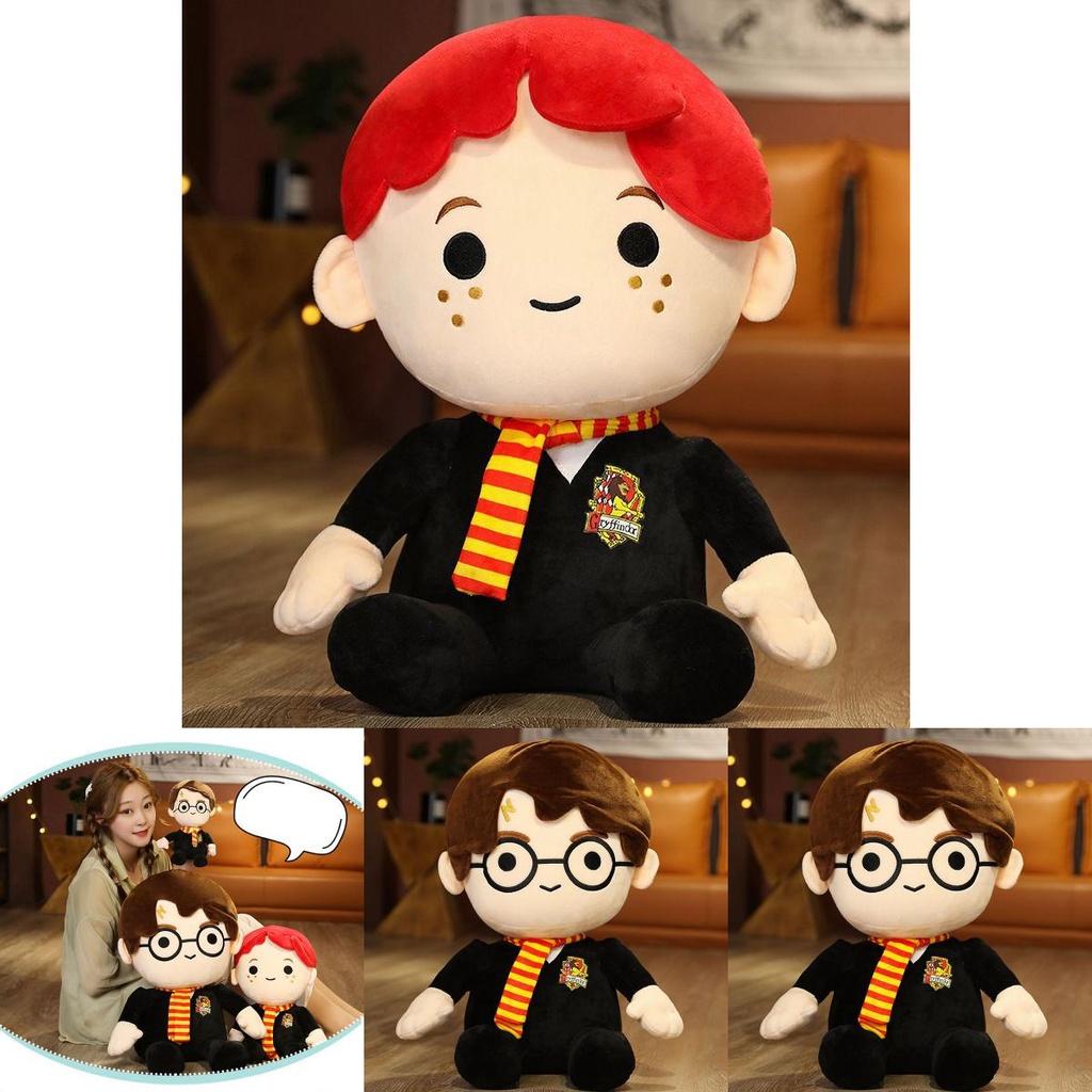 Potter Harry Ron Weasley Plush Toys Kids Stuffed Dolls Home Decor Cushion Sofa