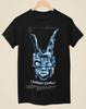 Donnie Darko - Koszulka unisex w kolorze czarnym inspirowana plakatem filmowym