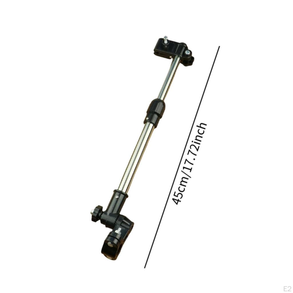 Umbrella Mount Stand Fixed Clip Stainless Steel Parasol Adjustable Support Connector