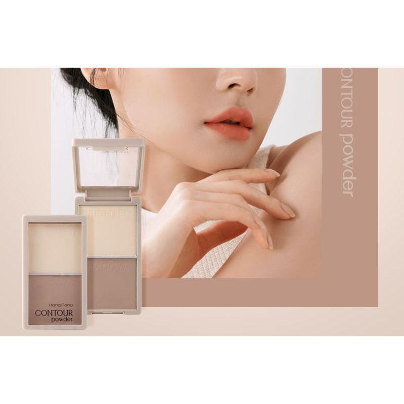 Heng Fang - Light Focus Silky Contouring Highlighter Palette - 2 Types