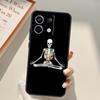 Skeleton Yoga Funda For Xiaomi Redmi Note 14 13 10 11 12 15 Pro Plus Case For Redmi 15 14C 12C 10C 13C 15C