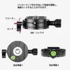 koolehaoda Panoramic Head with Plate and Panoramic Pan Base for DSLR and lbs Weight Capacity 360° Arca-Swiss Level, Cameras, Tripods, Monopods, 22.8