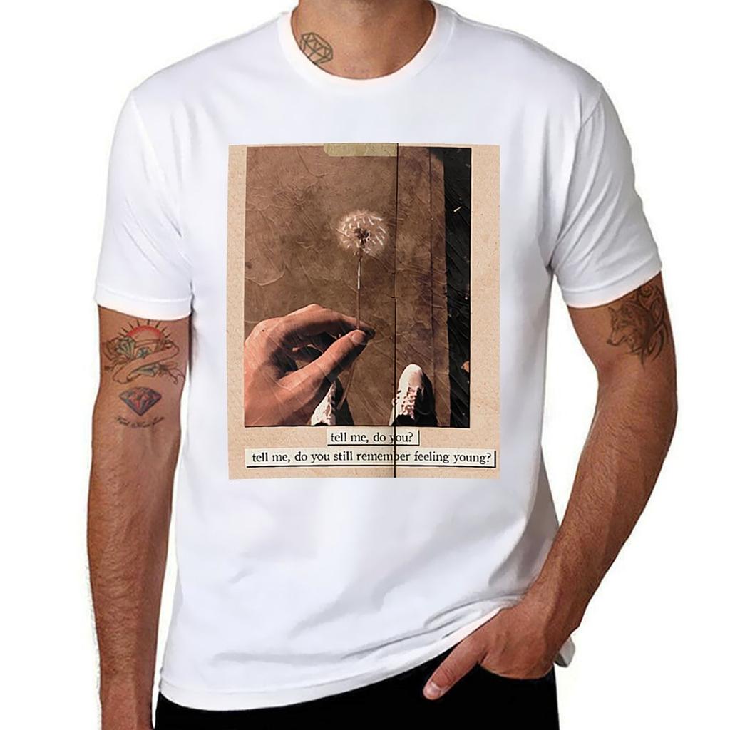 Fearless Collage Tshirt Casual Pattern Print Tee Shirt Tshirt