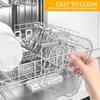 Air Fryer Rack Accessories for Ninja Dual Basket, 3 Layers, 304 Stainless Steel Stackable Bacon Air Fryer Accessories for Ninja AF300UK,
