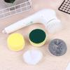 1Set Multifunctional Electric Cleaning Brush Handheld Cordless Cleaning Brush For Bathroom Washing And Kitchen Cleaning Tools