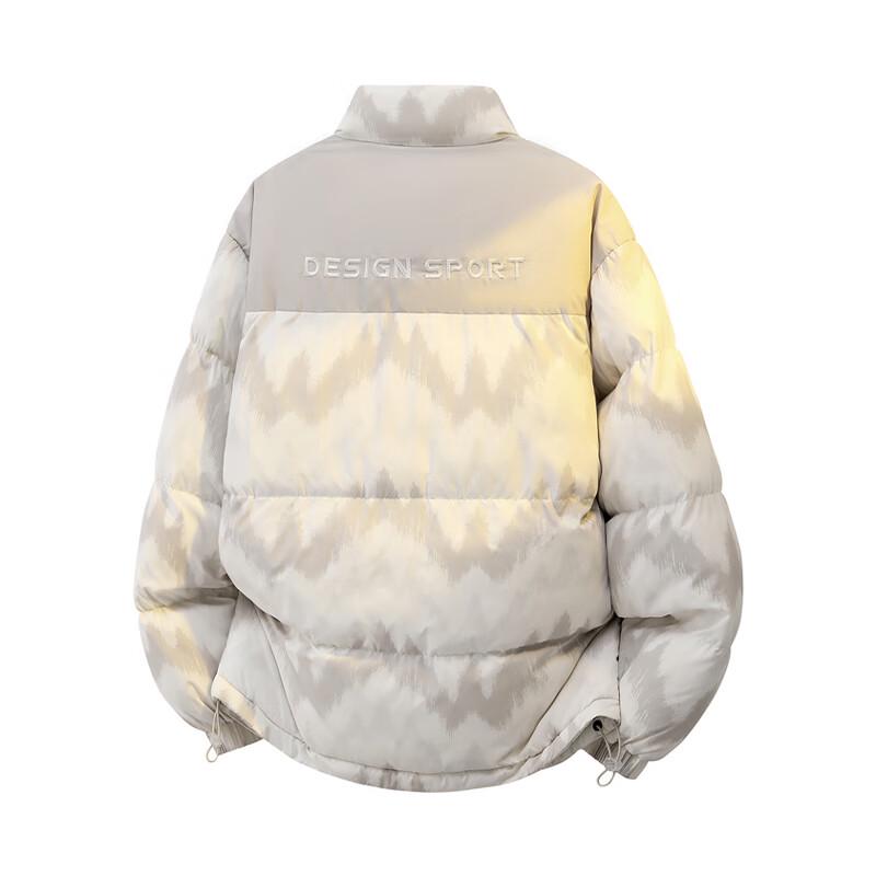 NASA MARVEL Men's Padded Stand-Collar Jacket