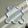 Nordic Style Irregular Storage Tray Sense Silicone Insulation Pad Coaster Thickened Placemat Square Home Desktop Decoration