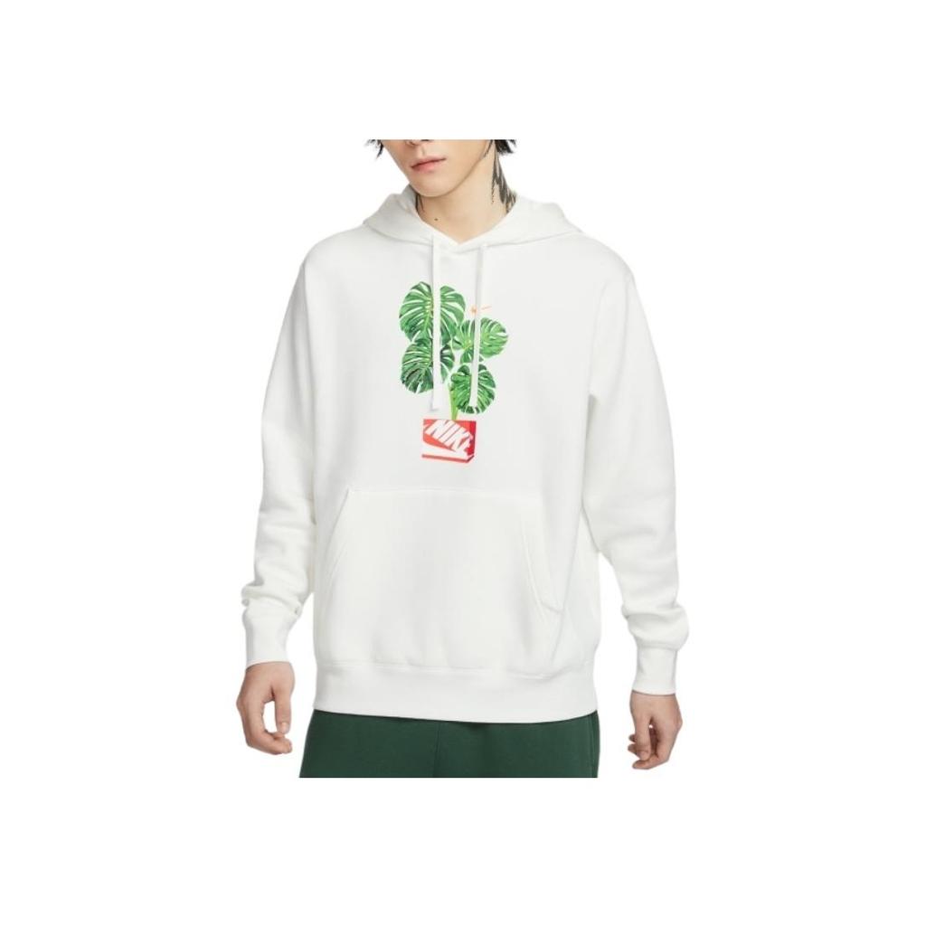 Nike Club Hoodie Pullover Modern Men Hoodies White HQ2968-133