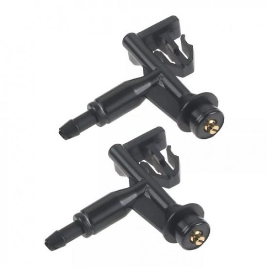 2x Car Front Windshield Wiper Washer Jet Nozzles For Honda Fit Jazz 76810T5A003