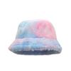 Lady Winter Bucket Hat  Fisherman Cap Warm Furry Cap Fluffy Hats