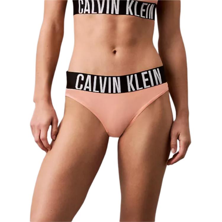 

Calvin Klein Lightweight Letter Triangle Low-Rise Underwear Women underwear Papaya QF7792-800 XS