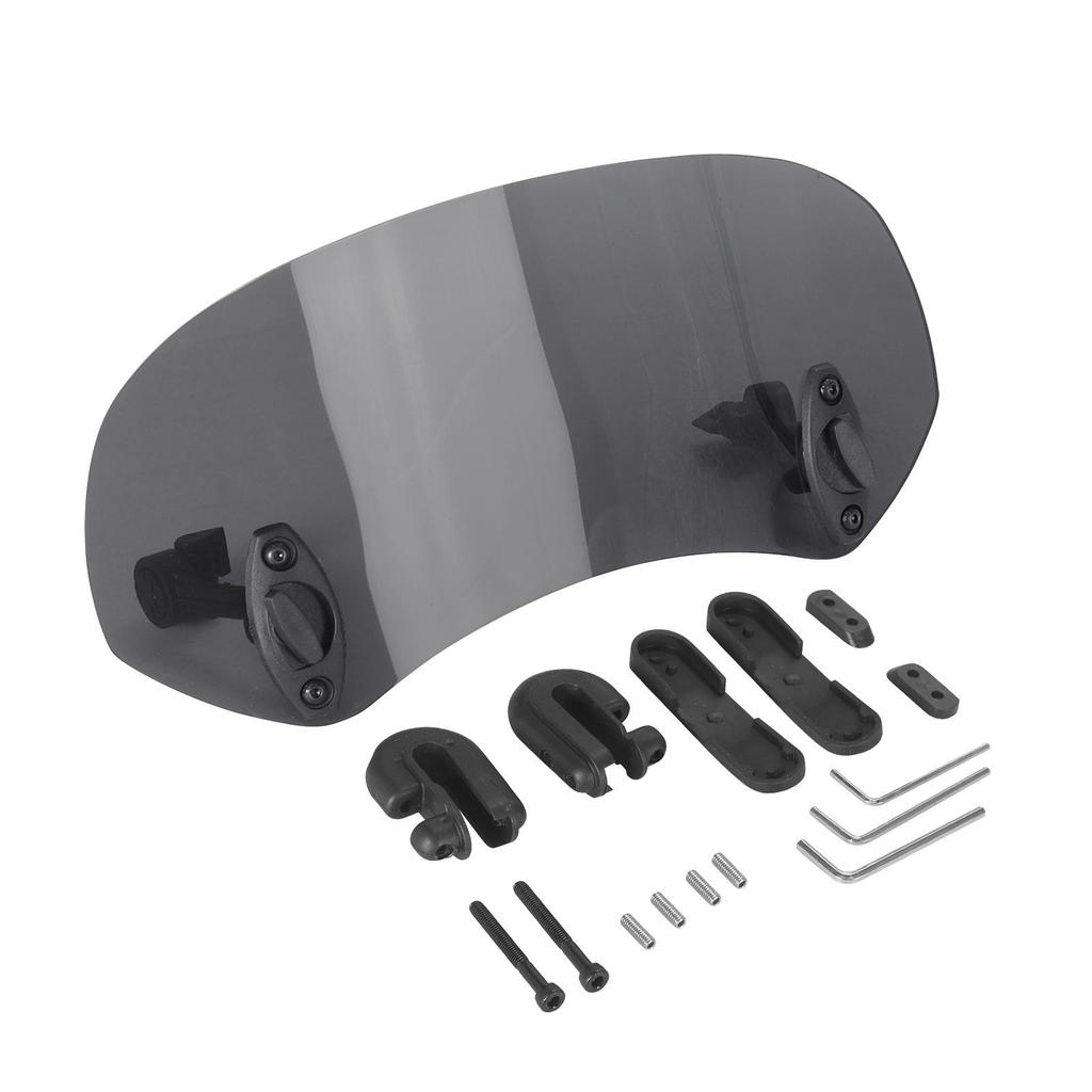 Adjustable Front Windshield for Yamaha, Suzuki, Piaggio, Kymco Motorcycles