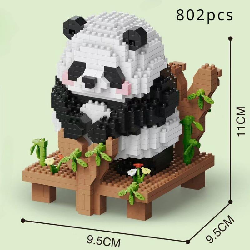 

Детские строительные блоки Panda Toys Good Guy Without Box（one panda）