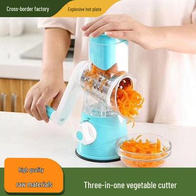 Cortador y Rallador de Verduras Multifuncional Manual de Manivela