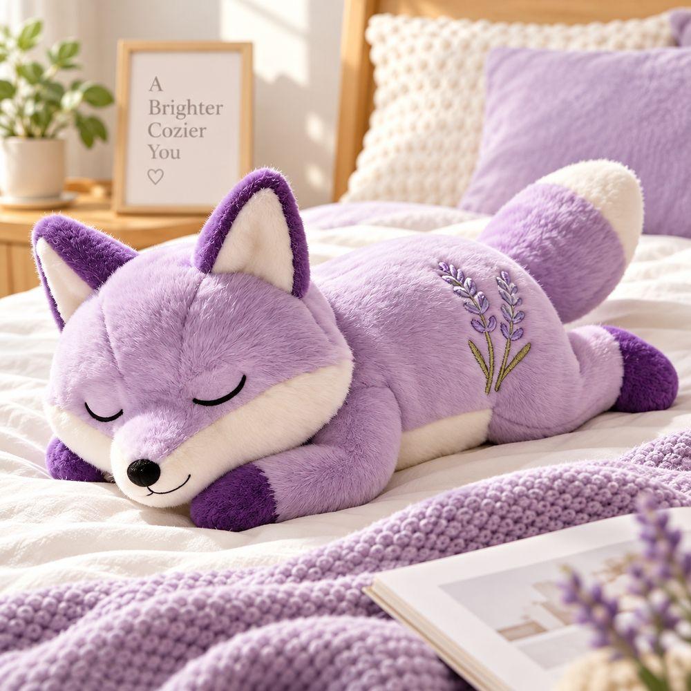 Purple Poultry Throw Pillows Plush Animal Cushion Doll Toys Comfortable Animal Body Pillow For Men