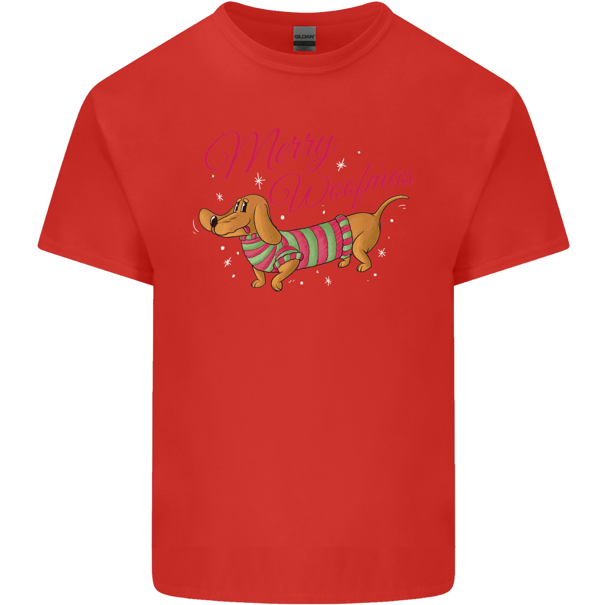 Merry Wiener Funny Christmas Dog Unisexs Light Cotton TShirt S