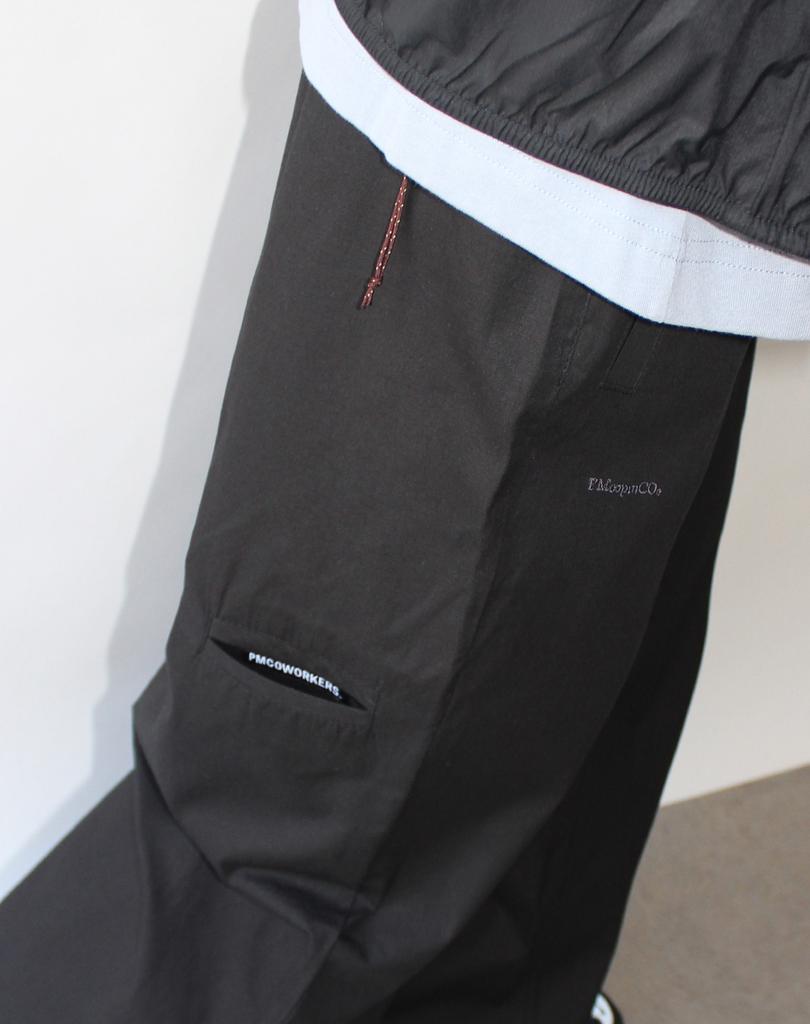 PMCO Curved Cut Wide Pants (Black)