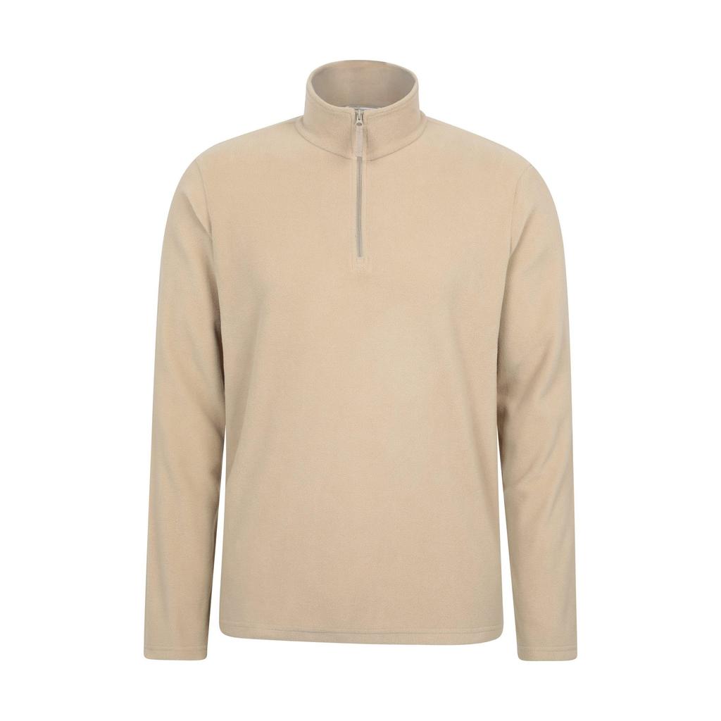Mountain Warehouse Men's Camber II Camo Half Zip Fleece Top