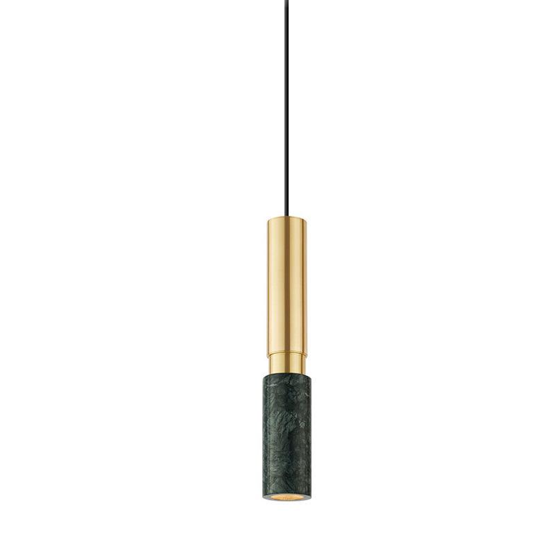 Nordic Minimalist Marble Pendant Light for Bedroom or Bar