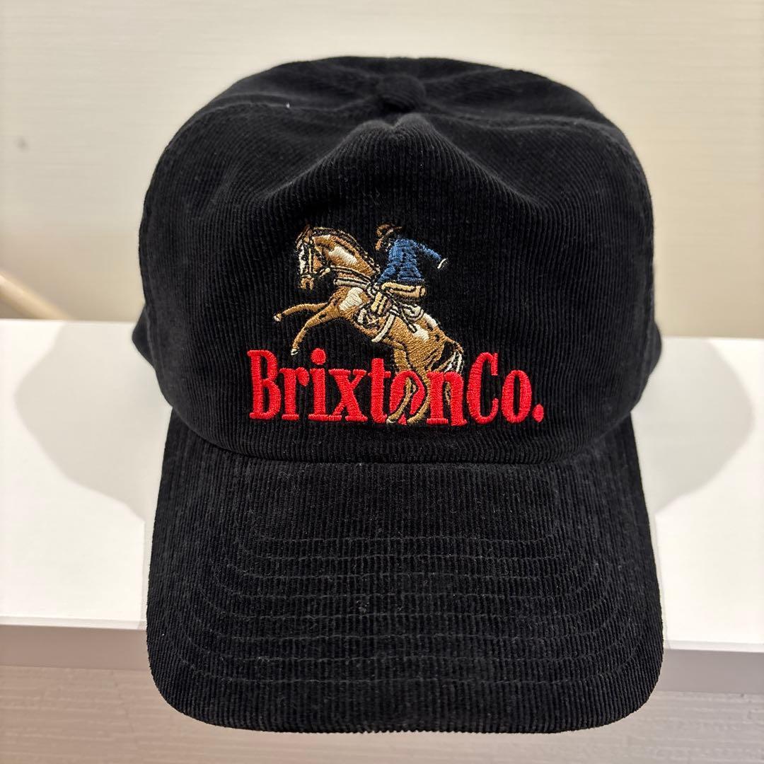 Used New Brixton Co. Corduroy Cap Black Marlboro Sampling