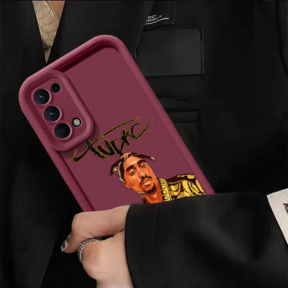 Hip Hop Tupac Shakur 2pac Cover Phone Case For Redmi NOTE 13 14 8 9 9S 10 10S 11 11S 11T 12 PRO PLUS TPU Case DIY Shell Funda
