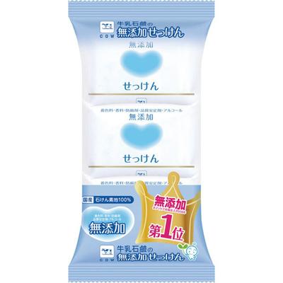 Cow Brand Additive Free Soap 100g X 3