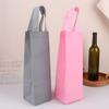 Weintasche aus Vliesstoff, Tragetasche für Flaschen, Weintragetasche, gepolstert, Weinkühler, Geschenk für Weinliebhaber oder Hochzeit