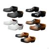 1/6 Scale Dress Shoes Miniature Figure Costume Accessory Retro Cosplay Stylish Formal Lace up