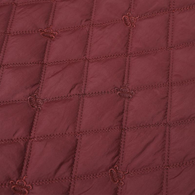 Women Plus Size Quilted Cotton Coat Middle Aged Hooded Jacket Zip Up Warm Outerwear 4XL-8XL
