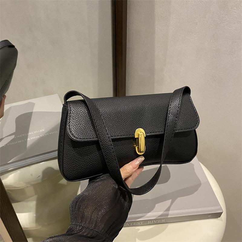 False Niche Bag, Foreign Style Underarm Bag, Women's Bag, Autumn 2025 New Trendy Fashion Casual Simple Portable Shoulder Bag