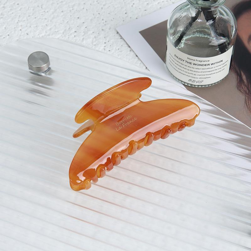 Elegant Acetate hair Claw Large Size Charm Shark hair Clip Women Hair Accessories All-Match Style Headwear
