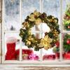 Christmas Wreath for Front Door Artificial Pine Wreath with Berries/Pinecones/Flowers for Holiday Indoor Outdoor Wall Window Porch Decor
