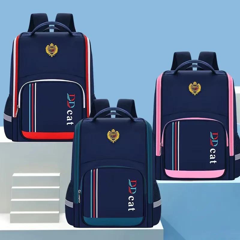 Children Backpacks Primary School Schoolbag New Kids Spine Protection Shoulders Bag Large Capacity Bag Boy Girl Shoulder Bag