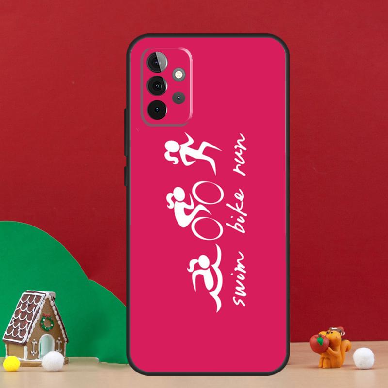 Mountain Bikes Cycling Case For Samsung Galaxy A36 A56 A06 A13 A53 A32 A12 A22 A52 A35 A17 A16 A55 A15 A54 A34 A14