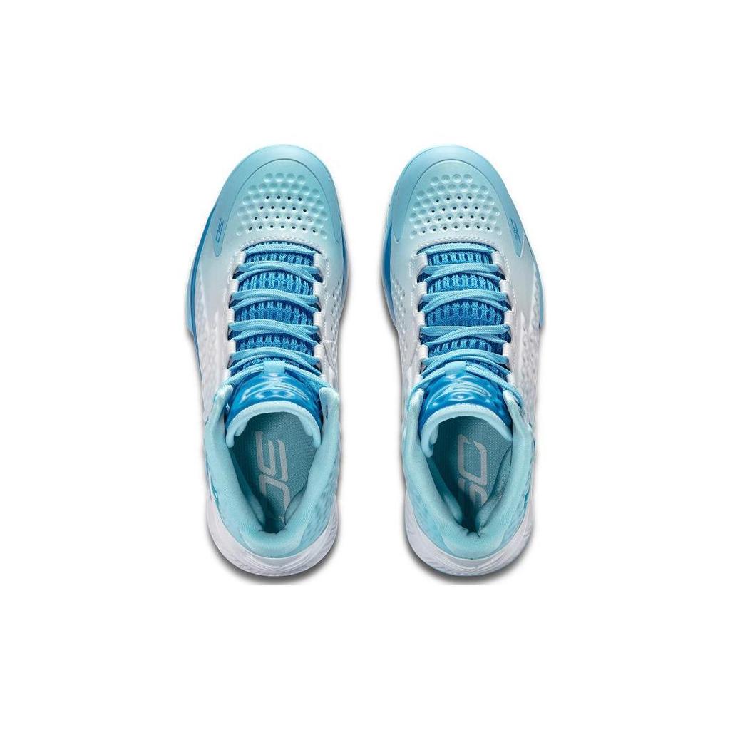 Under Armour Curry 1 Basketball Shoes Capri Sky Blue 3024397-400