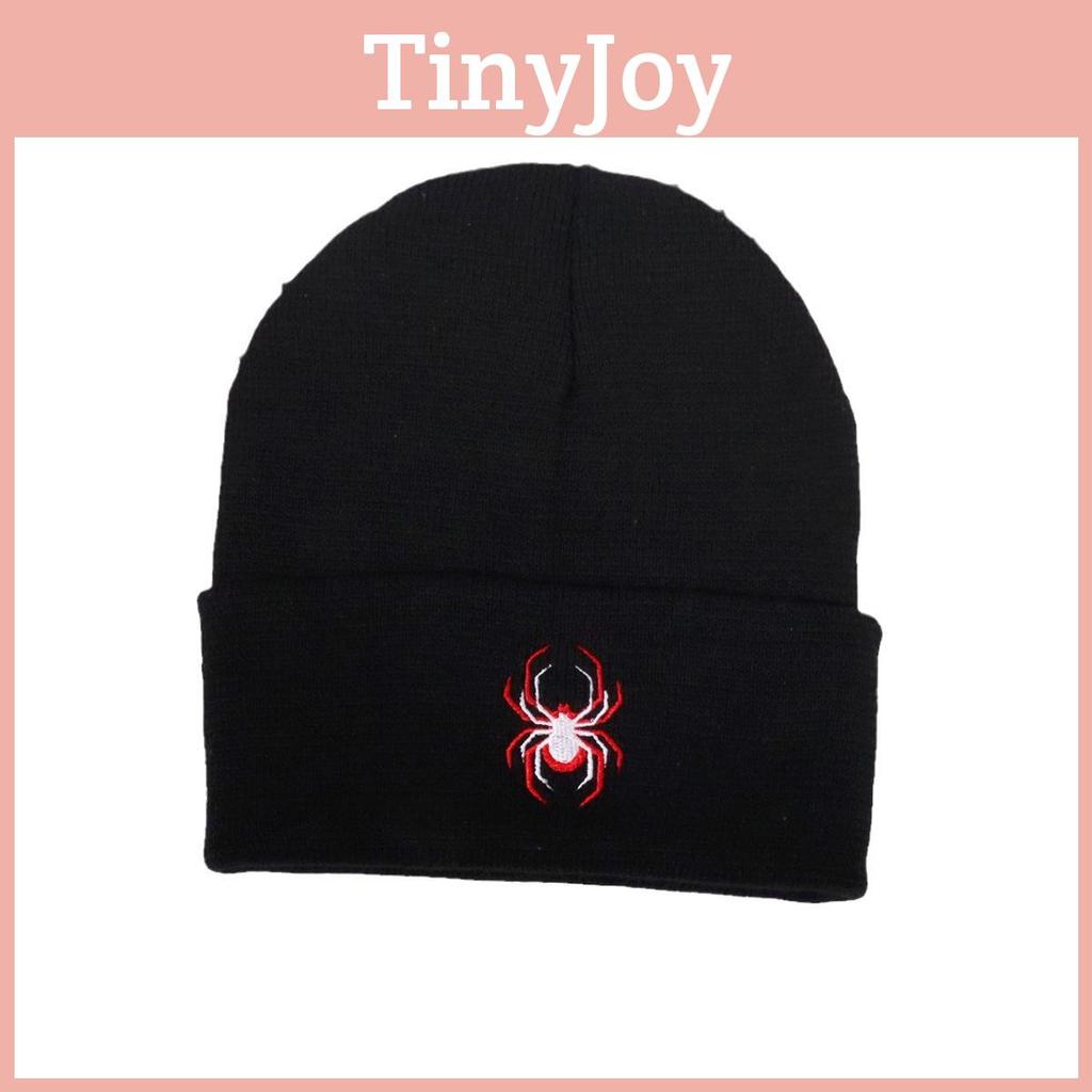 Animal Spider Inspired Embroidered Knit Hat For And Street Fashion Enthusiasts